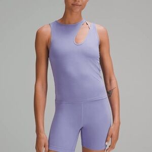 Lululemon Shoulder Cut Out Yoga Tank Top